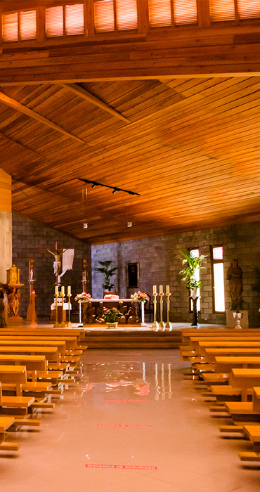 interior del templo